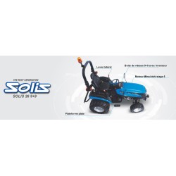 Tracteur SOLIS 26 9+9 HAUT